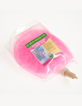 Pink Pearlised Liquid Soap Pouch 800ml 1 x 6